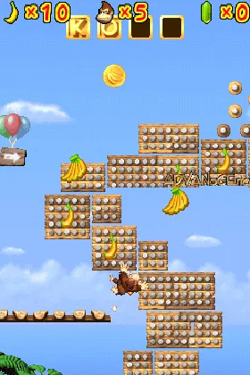 DK - Jungle Climber (USA) (Demo) (Kiosk) screen shot game playing